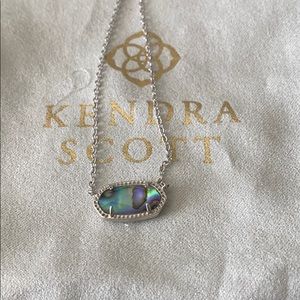 Elisa pendant necklace abalone shell